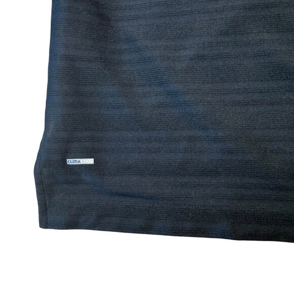 Adidas Polo Shirt Men's 2XL U.S. Open 2012 Striped Stretch Moisture Wicking - Picture 10 of 11